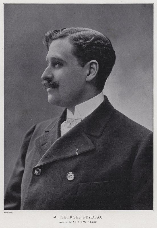 Georges Feydeau , fransk dramatiker av French Photographer