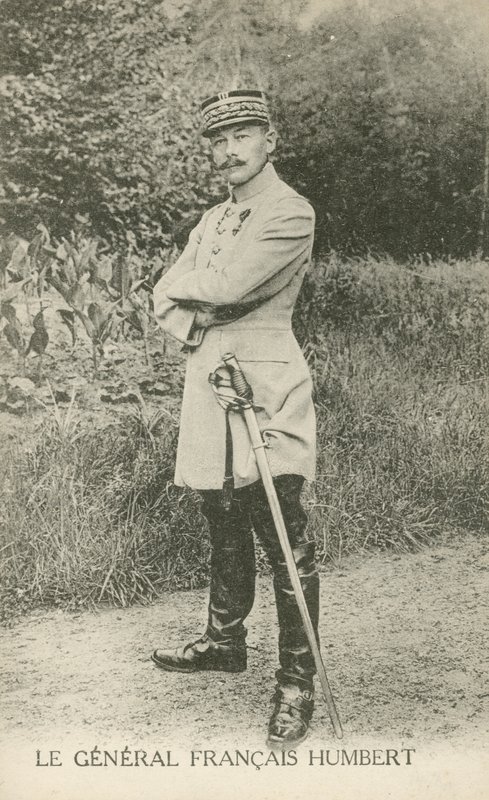 Georges Louis Humbert, fransk general fra første verdenskrig (s/hv-bilde) av French Photographer