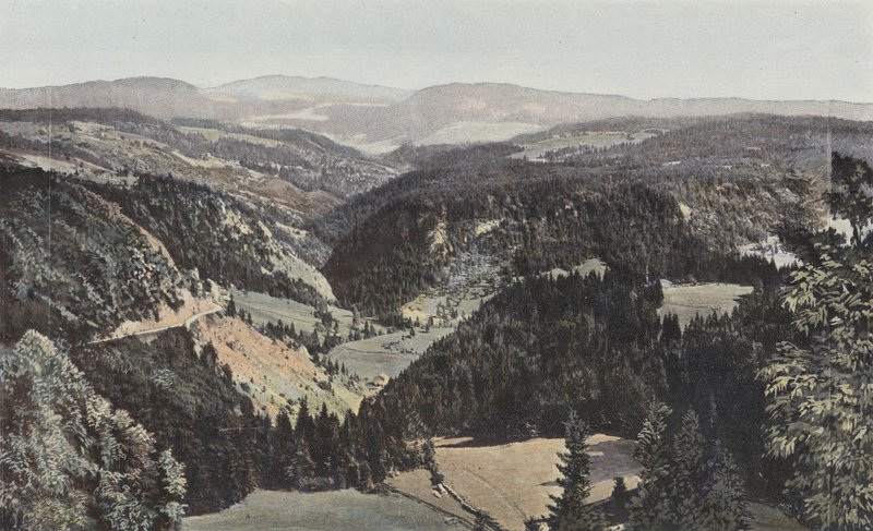 Gorges de la Chaille, nær Morez av French Photographer