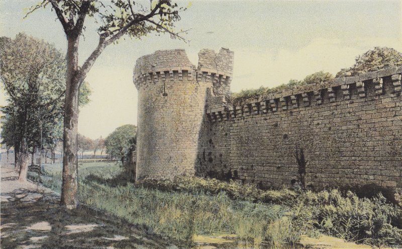 Guerande, vollene og Gaudinais-tårnet av French Photographer