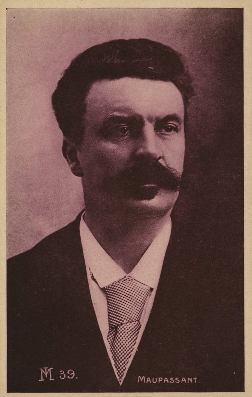 Guy de Maupassant (1850-1893), fransk novelleforfatter, romanforfatter og poet av French Photographer