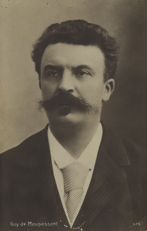 Guy de Maupassant , fransk forfatter av French Photographer
