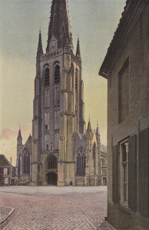 Hondschoote, Eglise, Fasade O av French Photographer