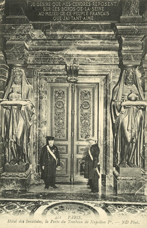 Hotel Des Invalides, Paris (s/hvitt-bilde) av French Photographer