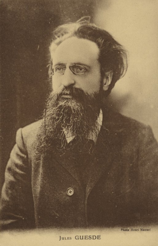 Jules Guesde (1845-1922), fransk journalist og sosialistisk politiker av French Photographer