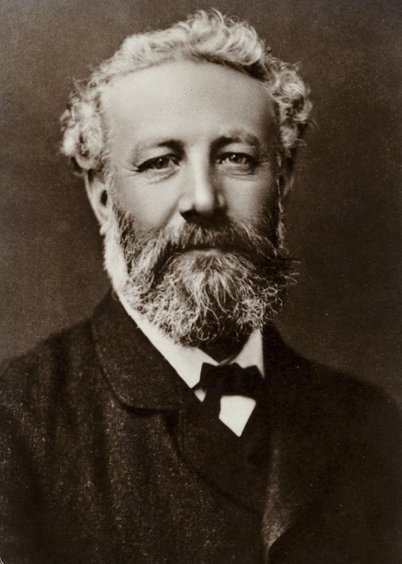 Jules Verne (1828-1905), fransk forfatter av French Photographer
