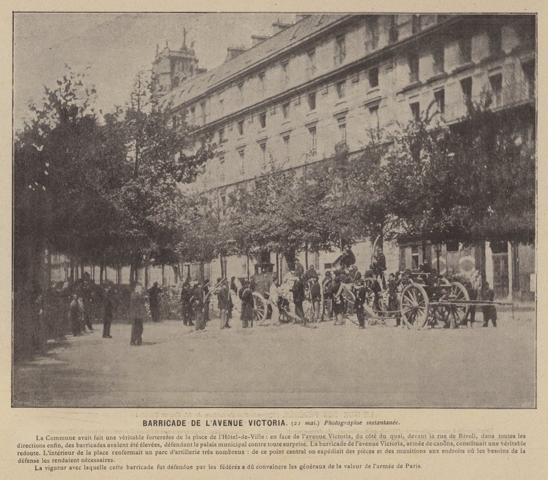 La Commune de Paris, Barricade De L