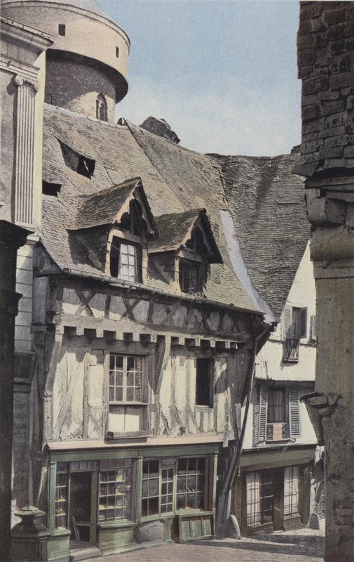 Laval, Gamle trehus av French Photographer