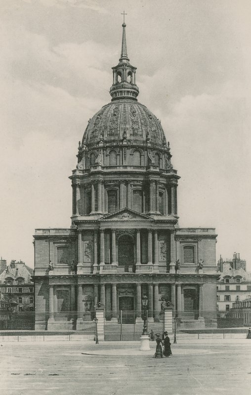 The Dome of the Hôtel des Invalides, Dome of the Invalids (fotogravyr) av French Photographer