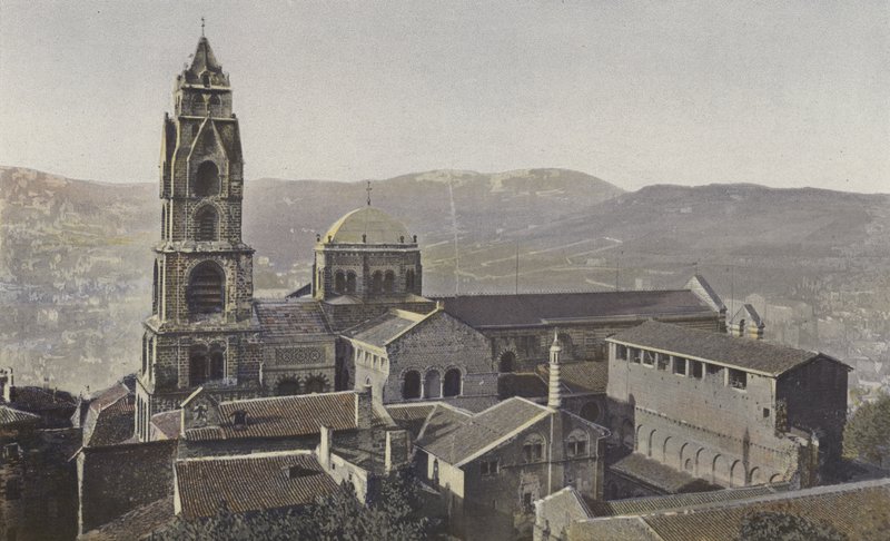 Le Puy, katedralen og klosteret, Ensemble S av French Photographer