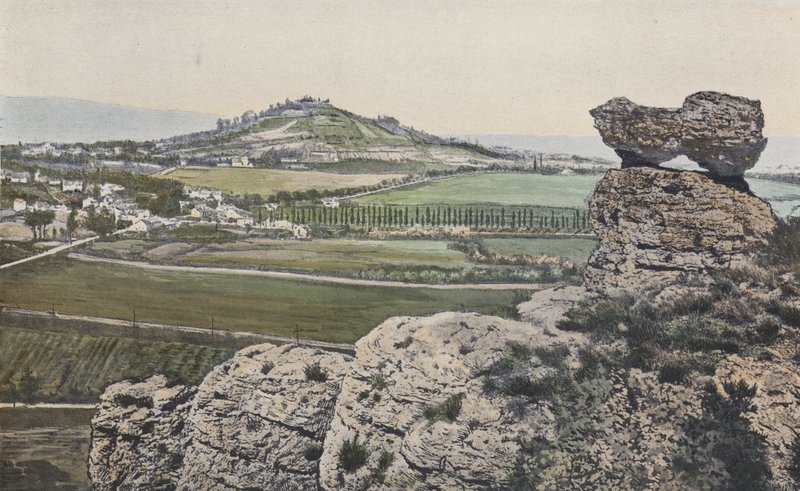 Sabot de Frotey og Motte de Vesoul av French Photographer