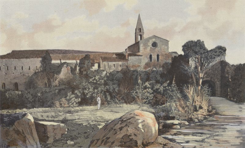 Le Thoronet, Tidligere Abbey, Ensemble O av French Photographer