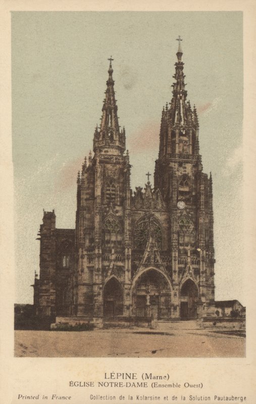 Lepine, Vår Frue kirke av French Photographer