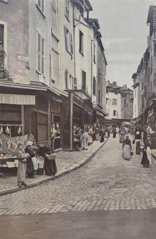 Limoges, Rue de la Boucherie (nedre del) av French Photographer