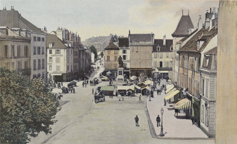 Lons-le-Saunier, Liberty Square av French Photographer