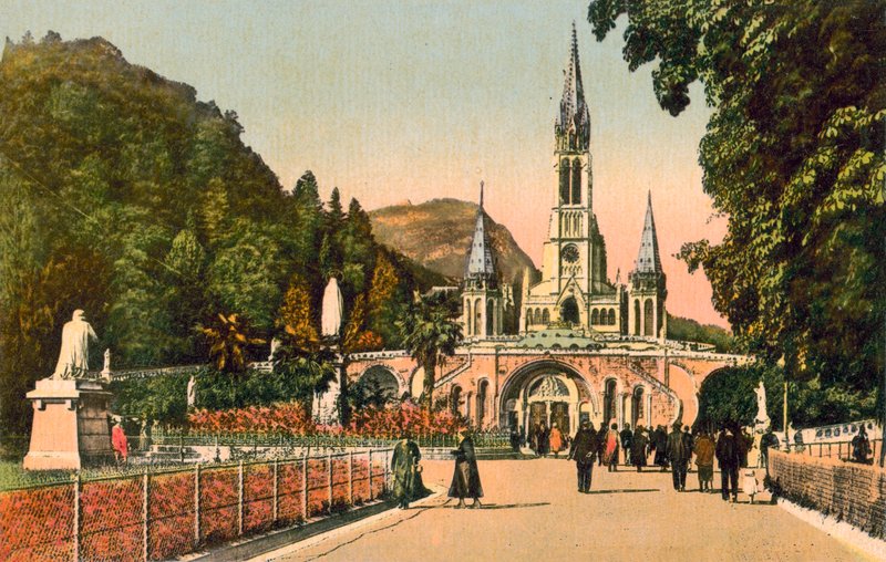Lourdes, Frankrike av French Photographer