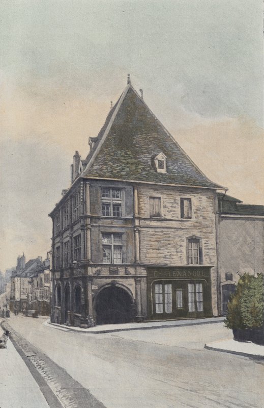 Luxeuil, Maison Francois Premier eller Maison du Juif av French Photographer