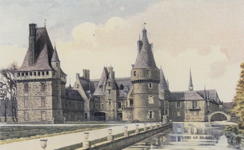 Vedlikehold, slott, generell visning av French Photographer