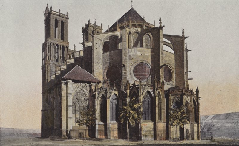 Mantes, Vår Frue kirke av French Photographer