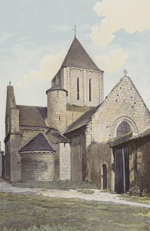 Marnes, Kirke, Sammen N O av French Photographer