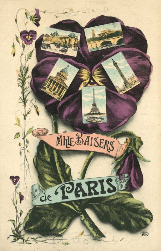 Tusen kyss av Paris av French Photographer