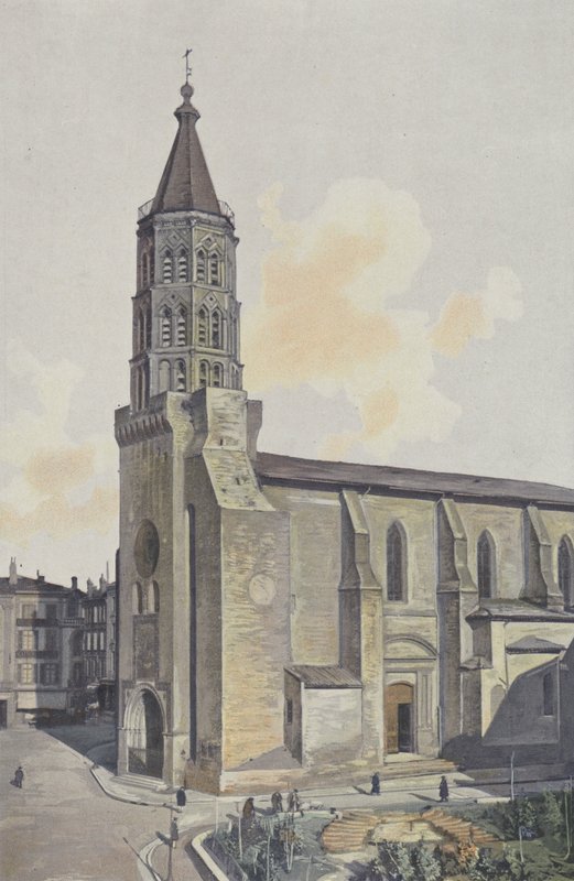 Montauban, St-Jacques Church, Together S O av French Photographer
