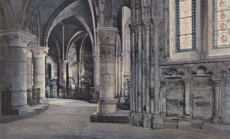 Montierender, Kirke, Omkrets av koret av French Photographer