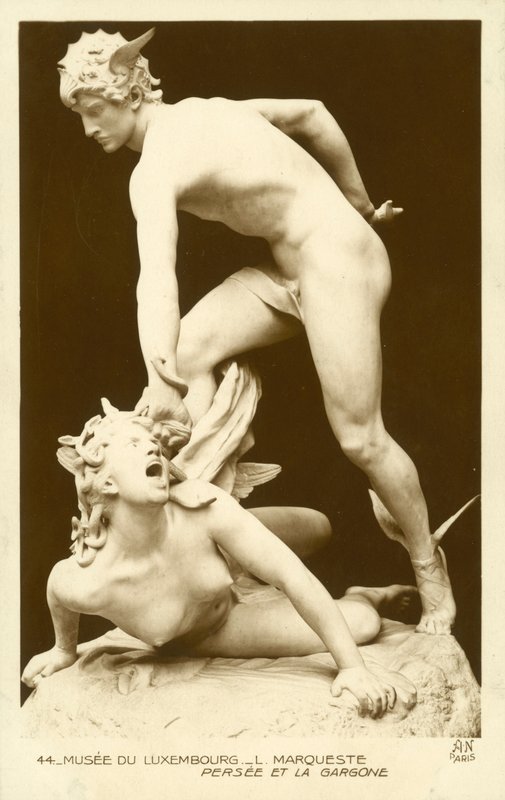 Musee Du Luxembourg, L Marqueste Persee Et La Gargone av French Photographer