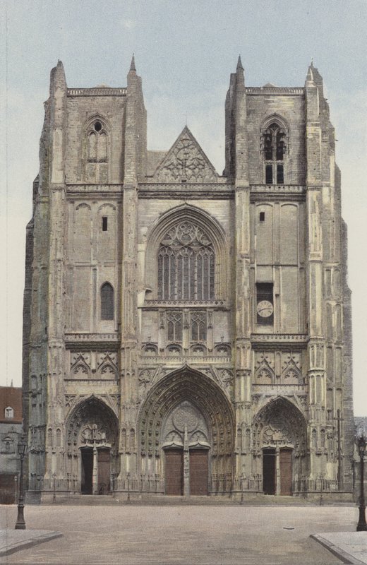 Nantes, Cathedrale, Fasade O av French Photographer