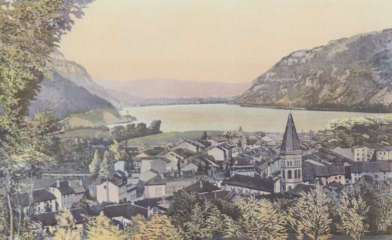 Nantua, generell visning av French Photographer