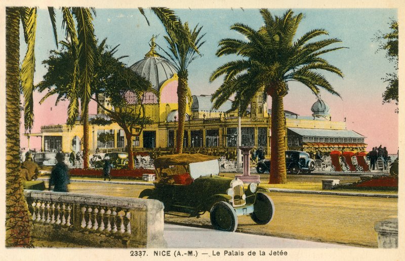 Nice, Frankrike, The Palace Of La Jetee av French Photographer