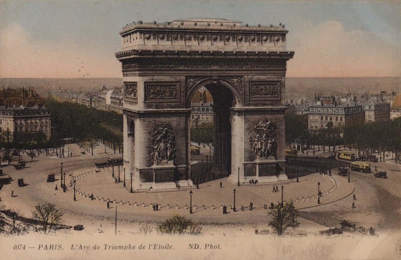 Paris, Stjernens Triumfbue av French Photographer