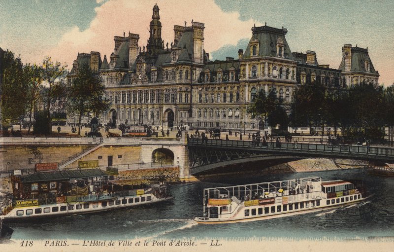 Paris, rådhuset, Pont d