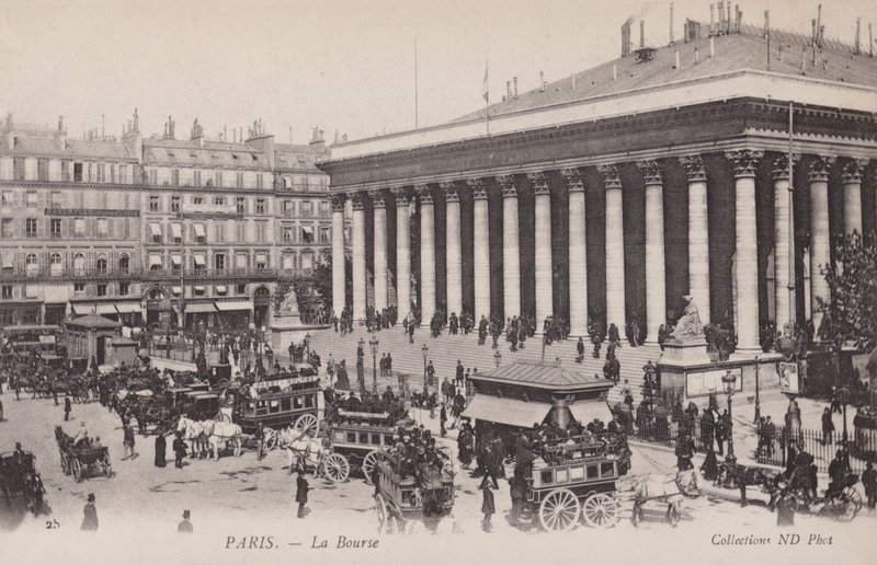 Paris, Børsen av French Photographer
