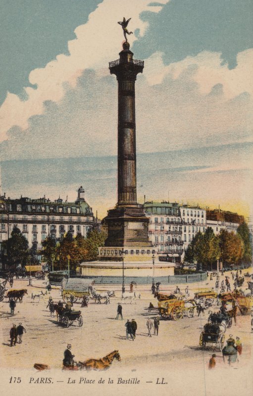Paris, Place De La Bastille av French Photographer