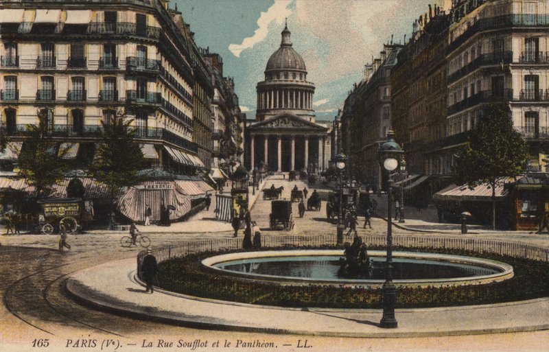 Paris, Rue Soufflot, Pantheon av French Photographer