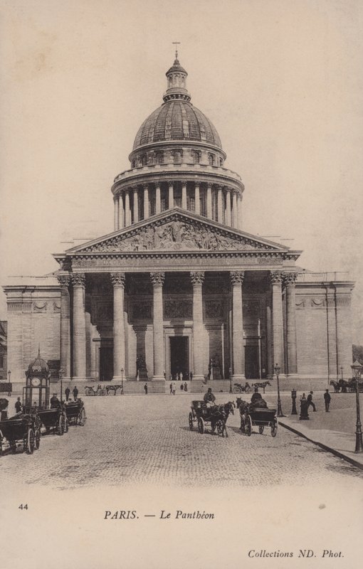 Paris, Le Pantheon av French Photographer