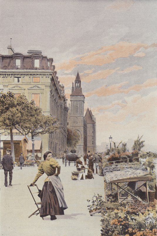 Paris, Quai aux Fleurs av French Photographer