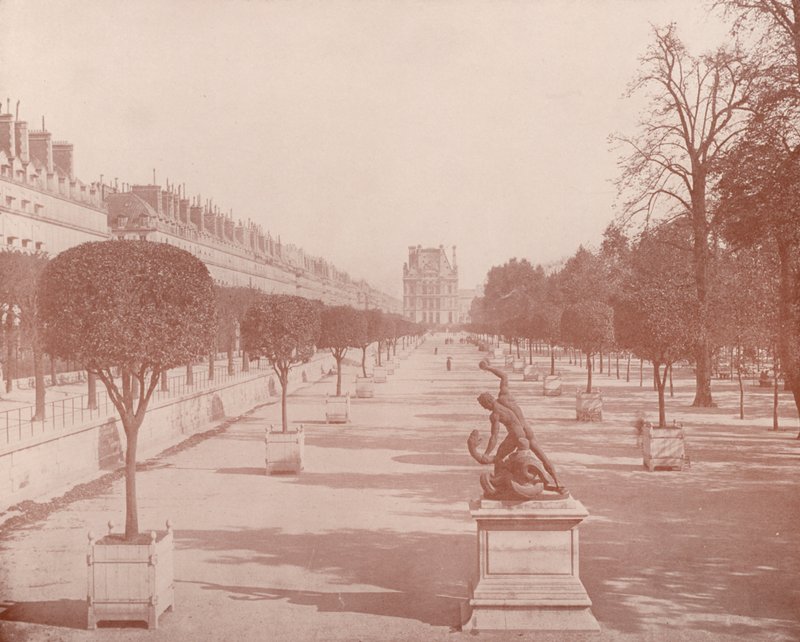 Paris: The Orangerie, Tuileries Garden (s/h-bilde) av French Photographer