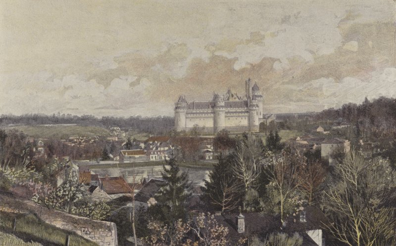 Pierrefonds, Generell utsikt tatt fra klippen av French Photographer