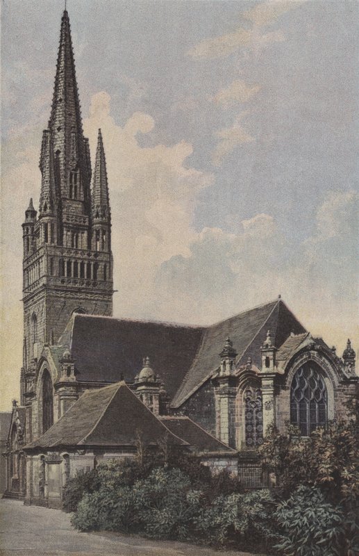 Ploare, kirke, Cote de labside av French Photographer