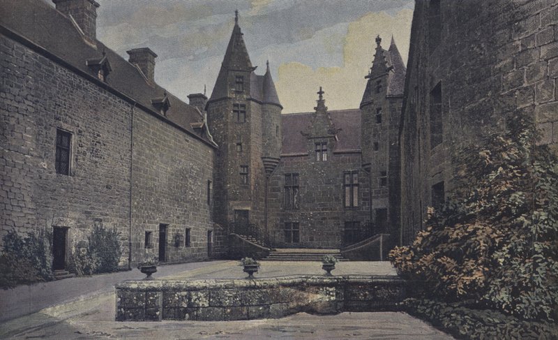 Ploubezre, Chateau de Kergrist, Sammen på æresdomstolen av French Photographer