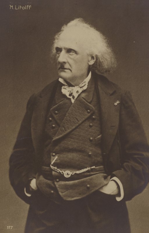 Portrett av Henry Litolff av French Photographer