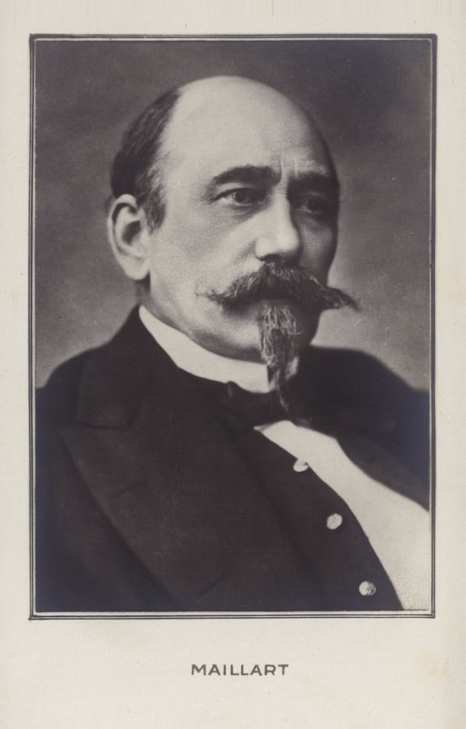Portrett av Louis-Aime Maillart av French Photographer