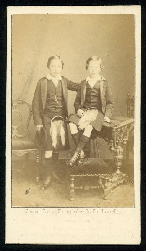 Prins Arthur og Prins Leopold av French Photographer