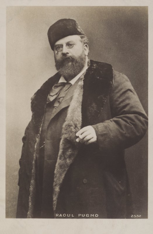 Raoul Pugno , fransk komponist, organist og pianist av French Photographer