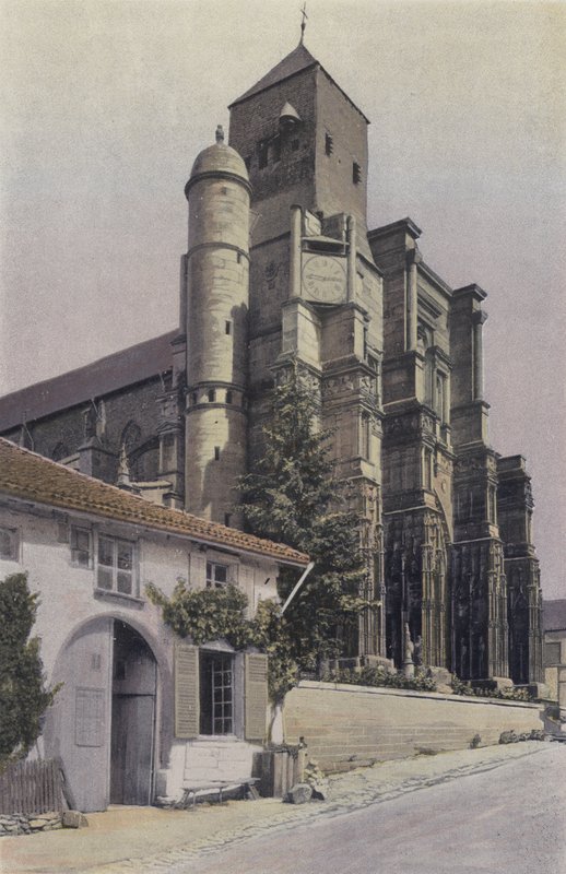 Rembercourt-aux-Pots, kirke, nordfasade av French Photographer
