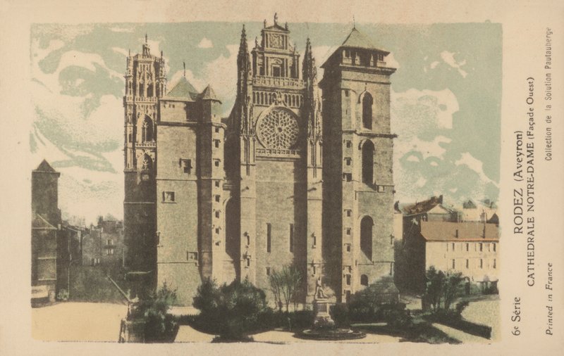 Rodez, Aveyron, Notre Dame katedral av French Photographer