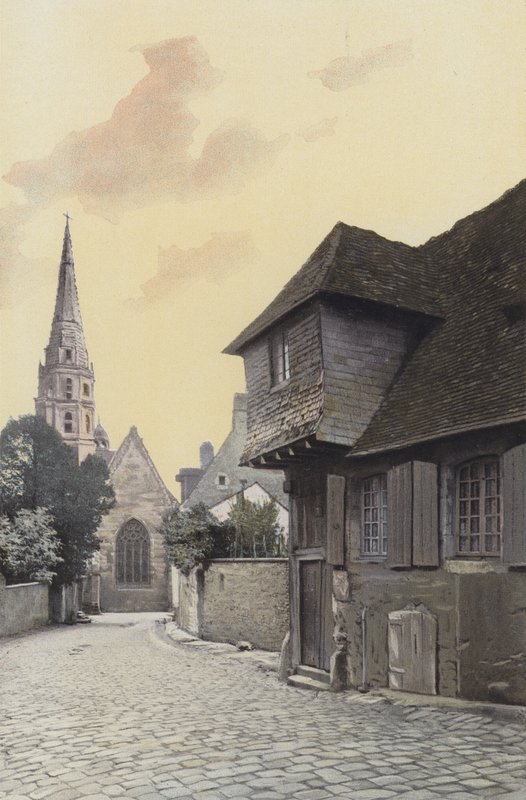 Saint-Calais, Gammelt hus av French Photographer