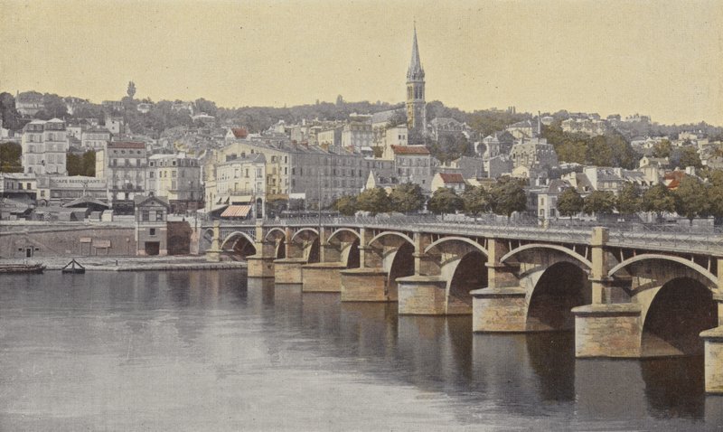 Saint-Cloud, generell visning av French Photographer